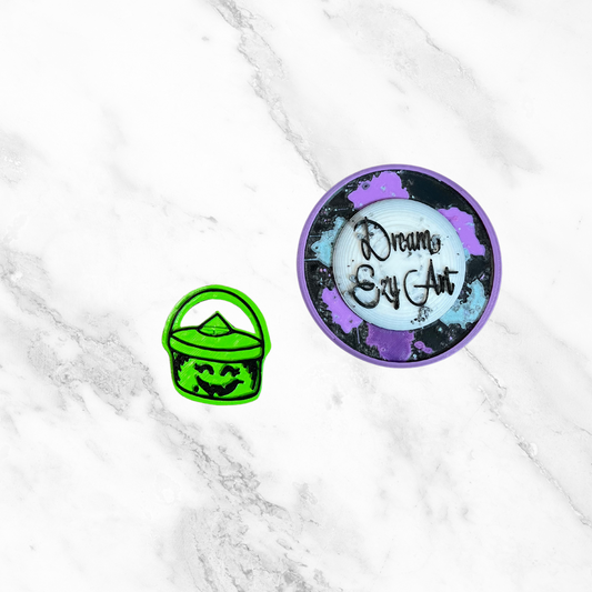 Witch Bucket Flatback