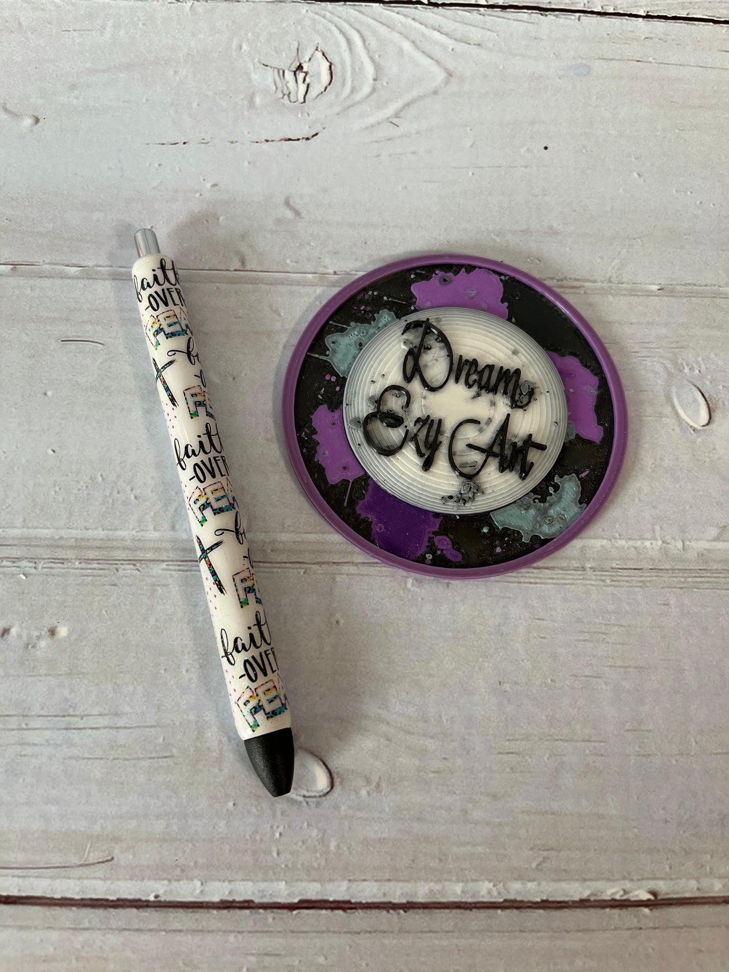 RTS Faith Over Fear Resin Pen