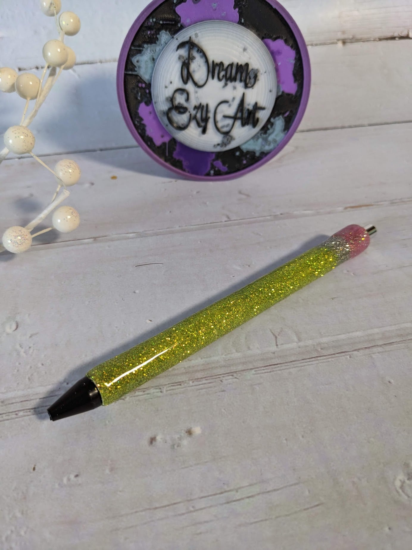 RTS Yellow Pencil Resin Pen