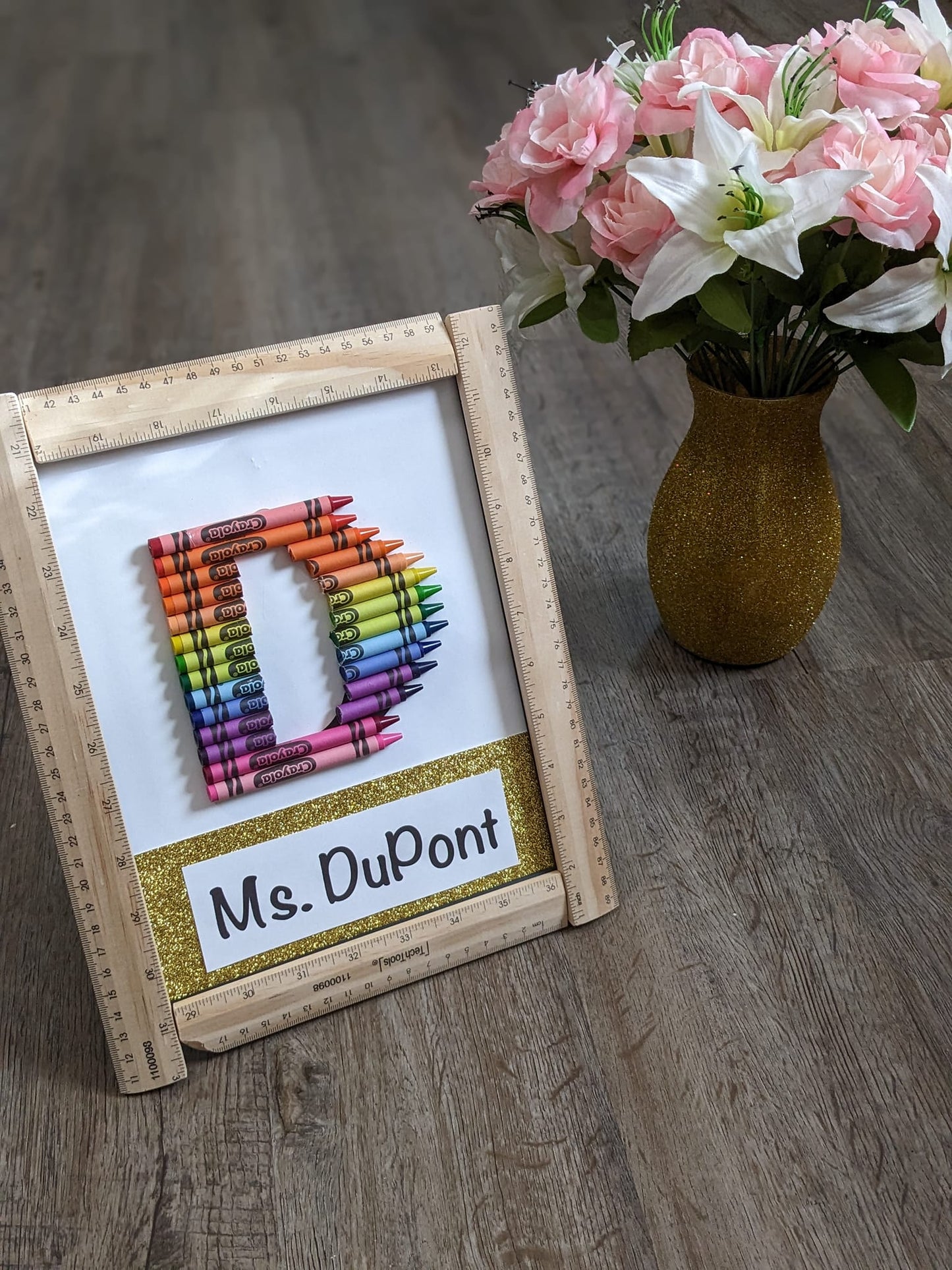 Crayon Name Sign