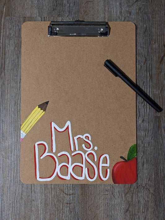 Hand Painted Clipboard (MOQ 10)