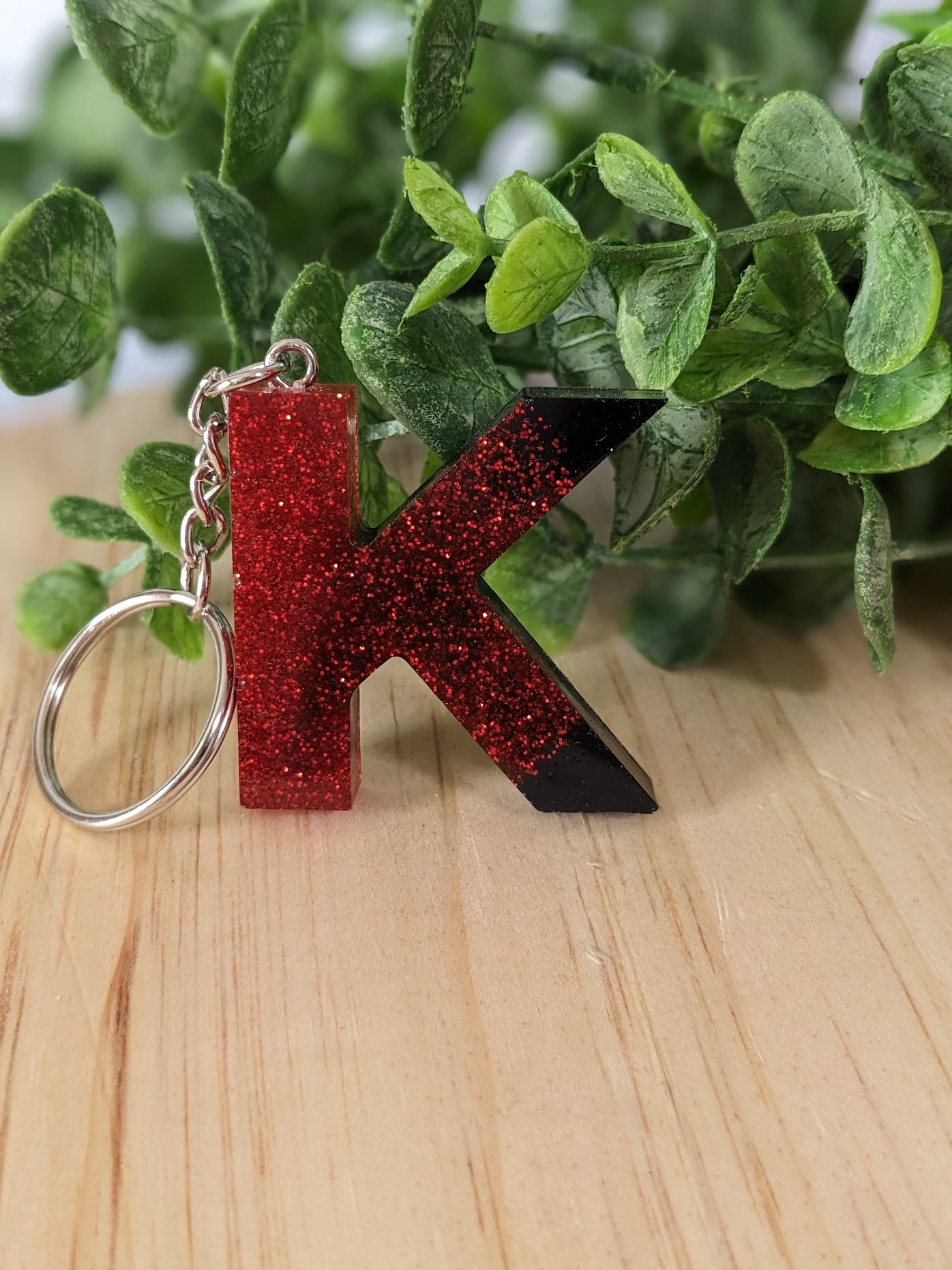 RTS Resin Keychain - Letter K