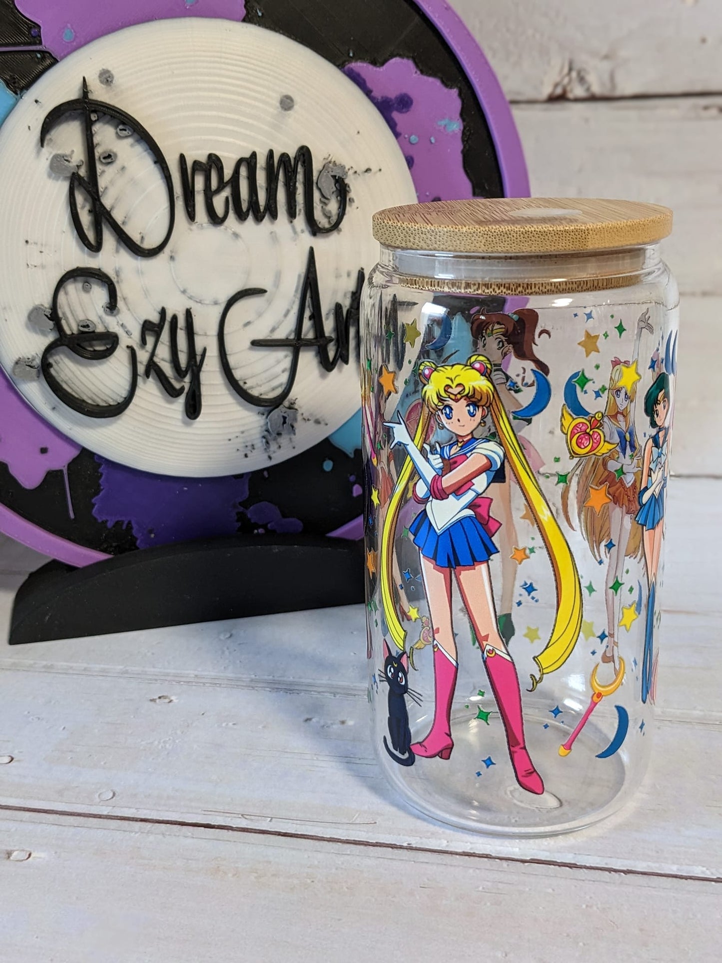 Custom 16oz Glass Cup