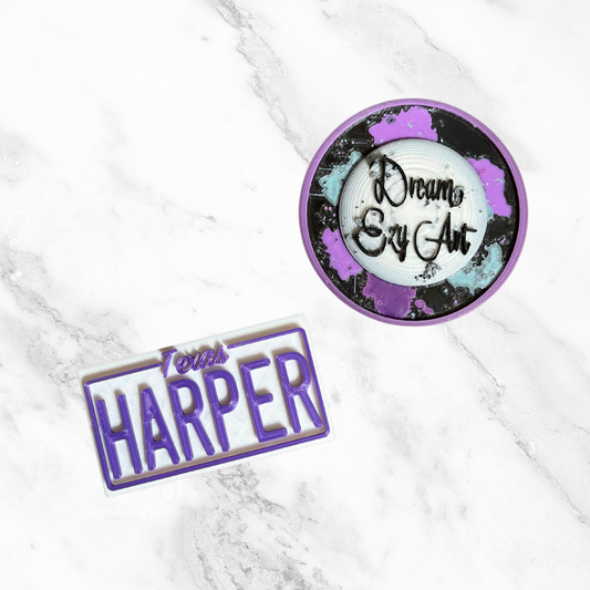 Custom Kids Motorized Vehicle License Plate