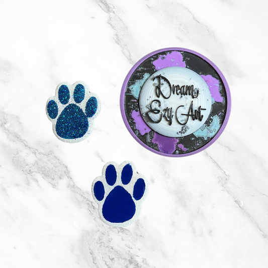 Paw Print Flatback