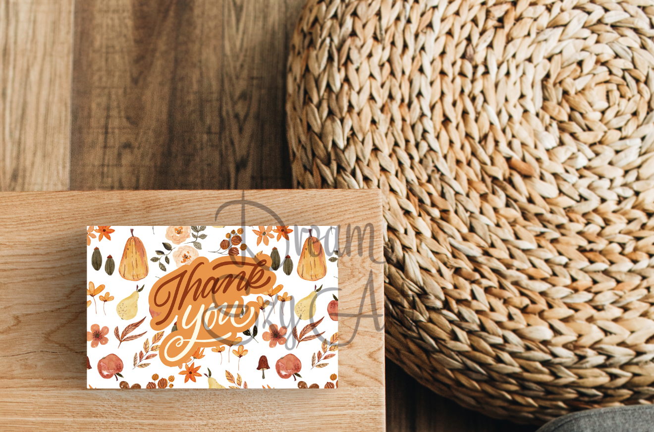 Autumn Thank You Cards