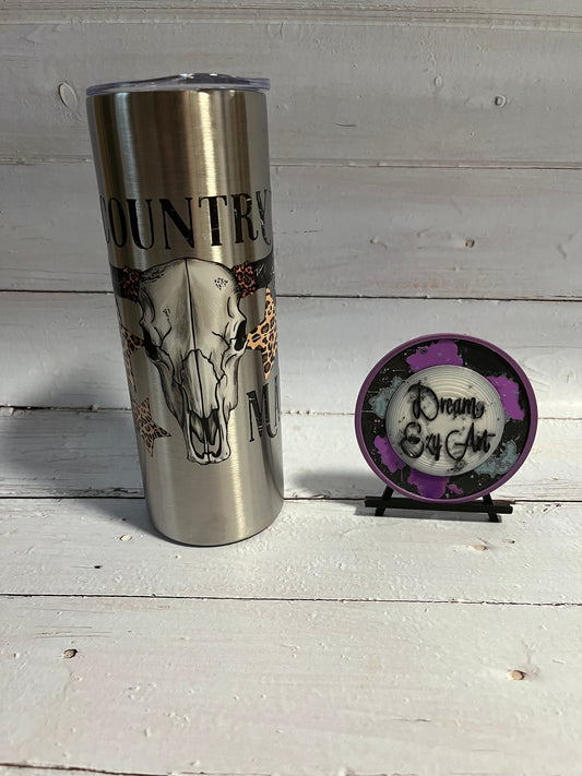 RTS Country Mama Skinny Tumbler 20oz