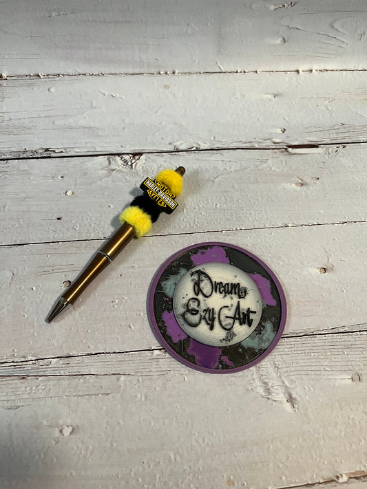 RTS Yellow Motorcycle Pen