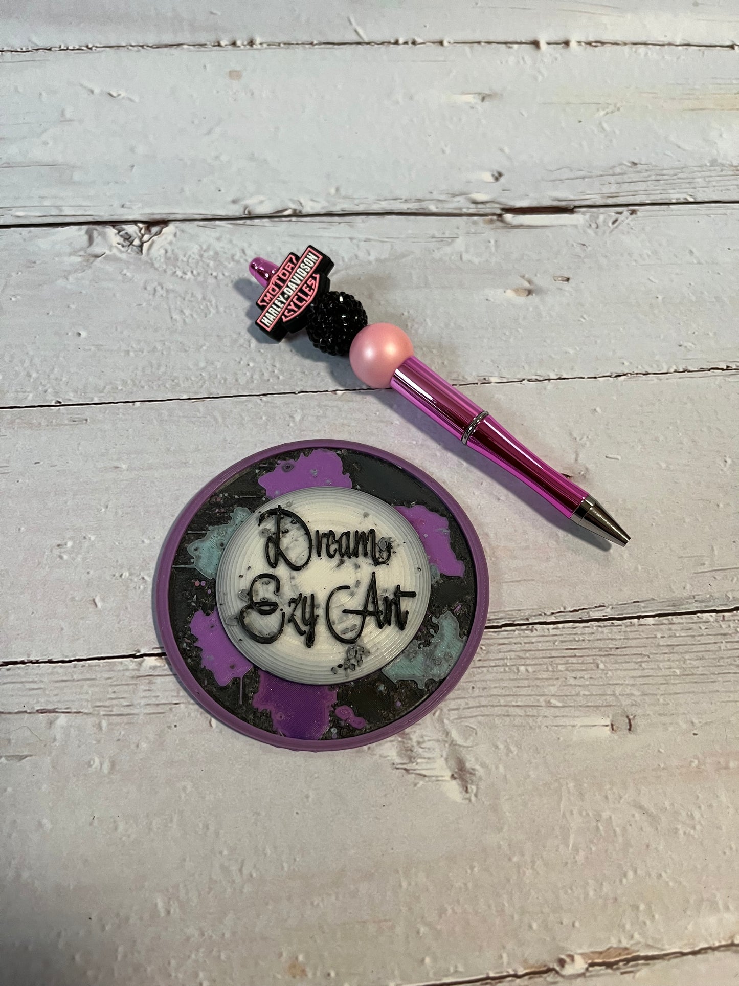 RTS Pink Motorcycle Pen