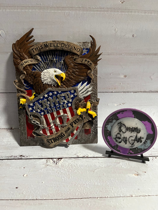 RTS Armed Forces Plaque