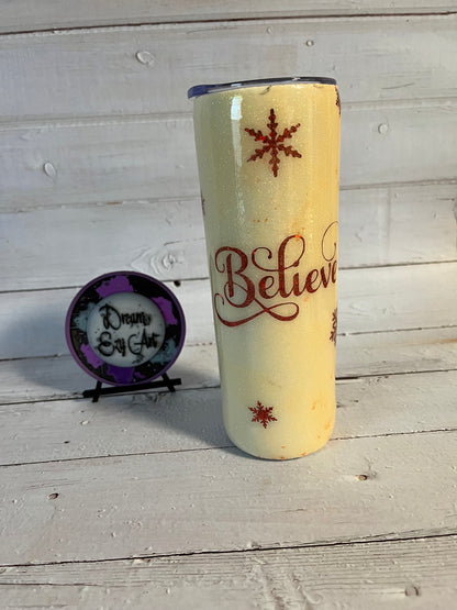 RTS Believe Skinny Tumbler 20 oz