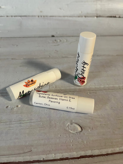 Fruit Flavored Lip Balms (Ready To Ship)