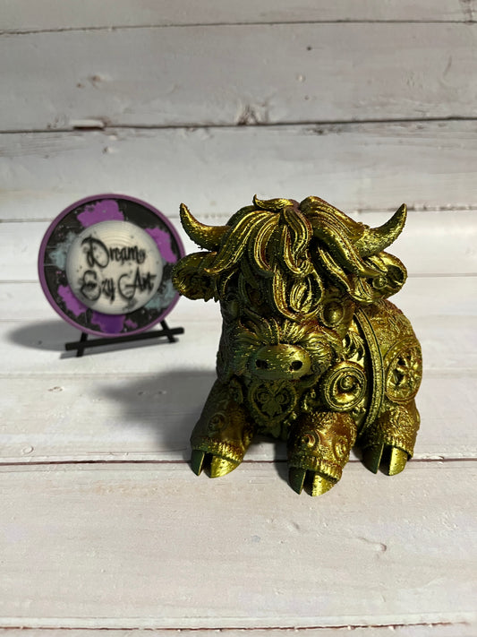 Ornamental Highland Cow