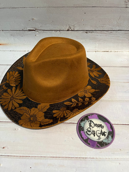 RTS Floral Cowboy Hat