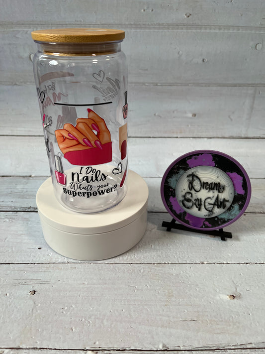 I Do Nails 16oz Acrylic Tumbler