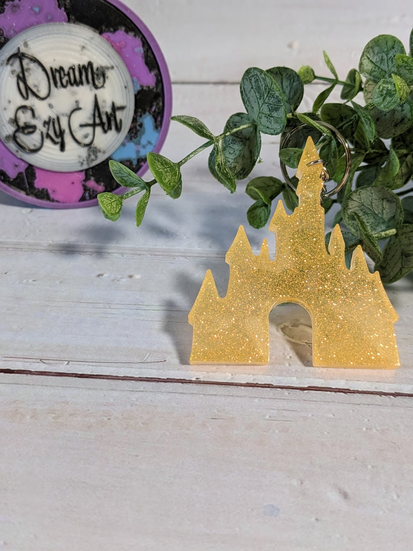 RTS Resin Keychain - Castle