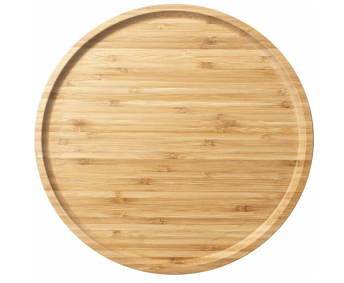 Custom 11.8" Round Bamboo Charcuterie Board