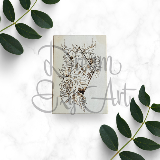 RTS Floral Wilderness Plaque