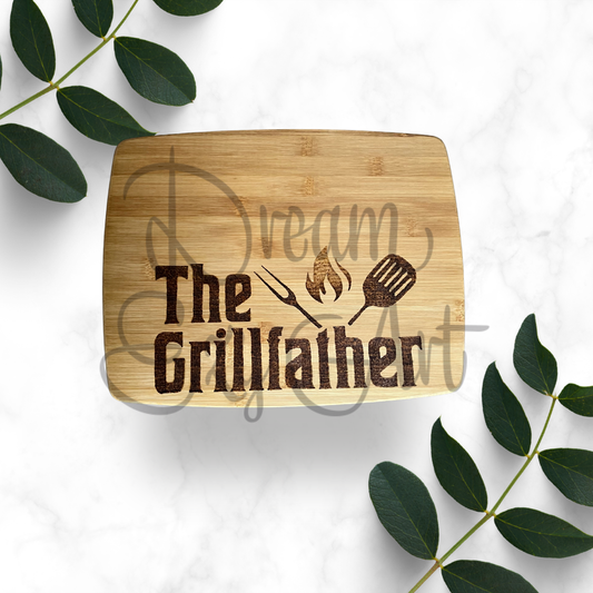 RTS 11"x14" The Grillfather Bamboo Cutting Board