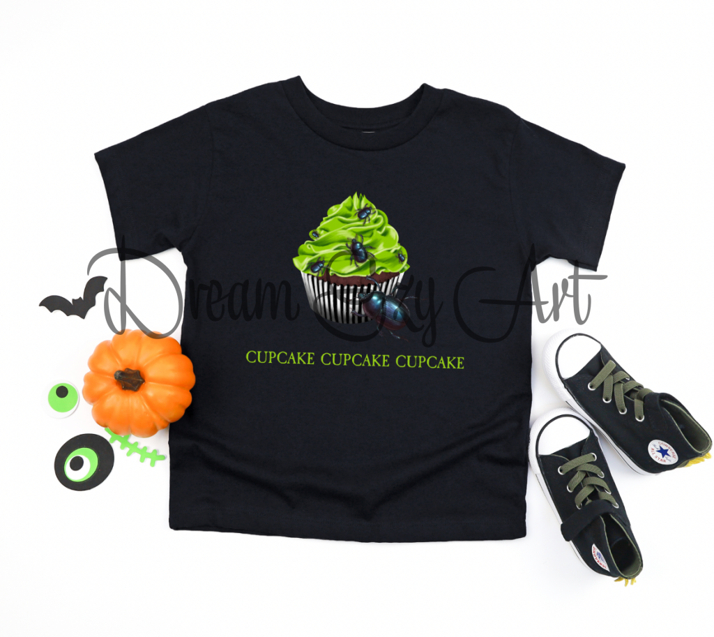 Cupcake Halloween/Fall Png Beetlejuice_Cupcakegreen