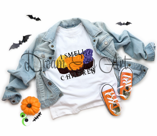 Cupcake Halloween/Fall Png I Smell Children_Cupcakes