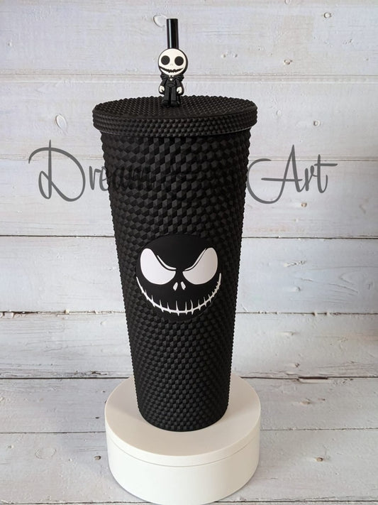 Custom Studded Tumbler 24 Oz Matte Black / Yes (+$3)