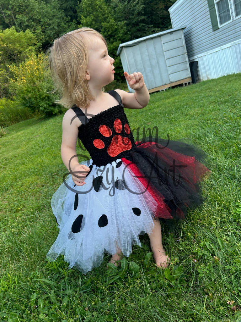 Dalmatian Obsessed Tutu Costume