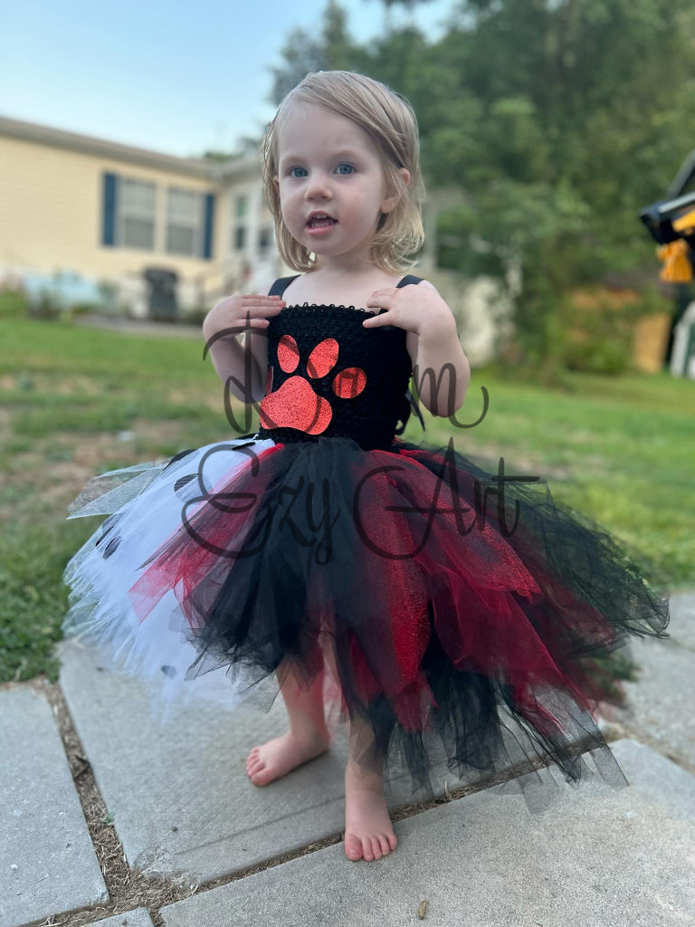 Dalmatian Obsessed Tutu Costume