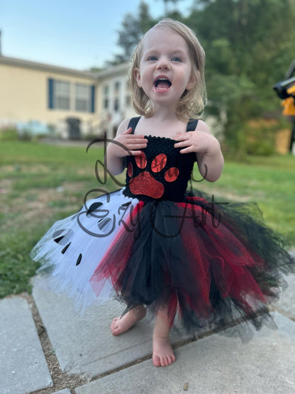 Dalmatian Obsessed Tutu Costume