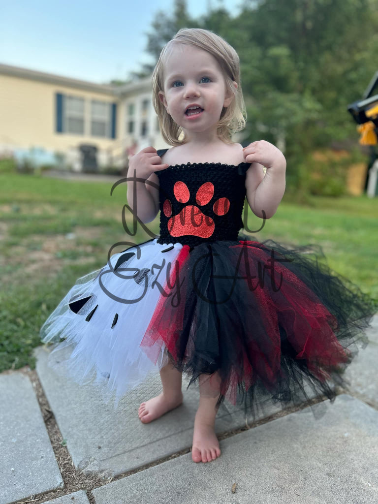 Dalmatian Obsessed Tutu Costume