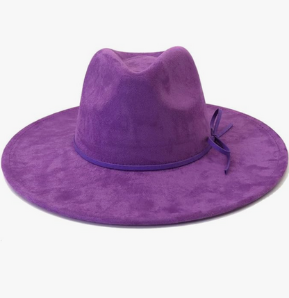 Custom Fedora Wide Brim hat