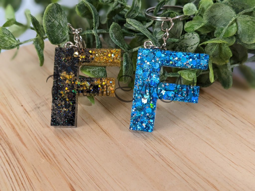 Letter Keychains F / No