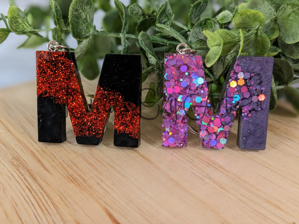 Letter Keychains M / No
