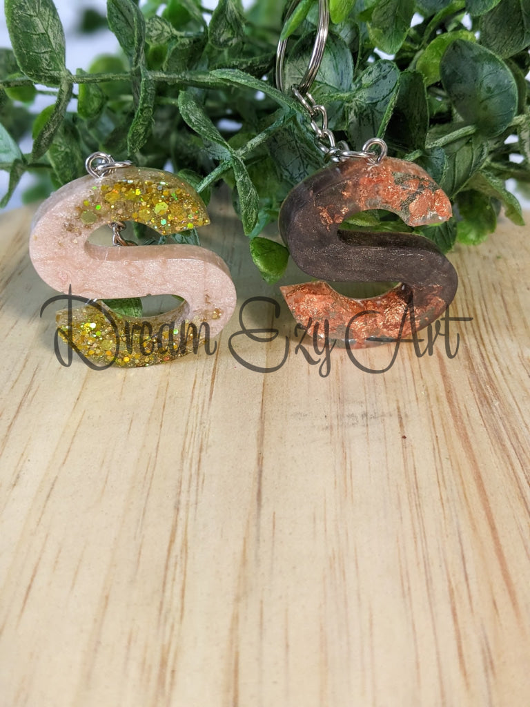 Letter Keychains S / No