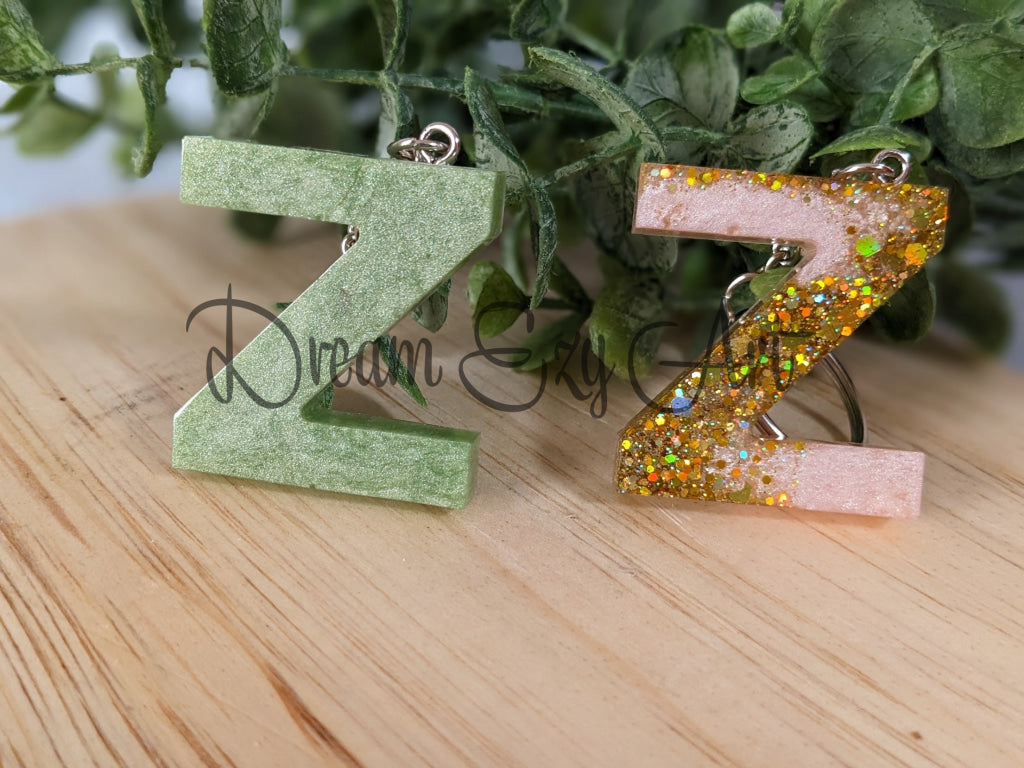 Letter Keychains Z / No