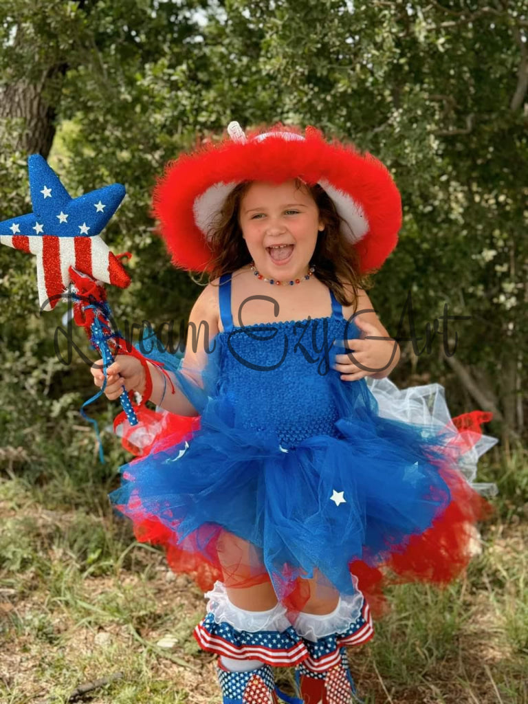 Patriotic Tutu Costume