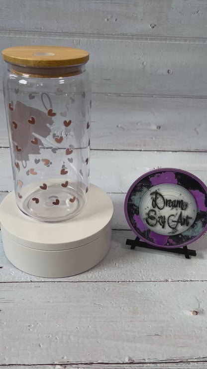 Love You 16oz Acrylic Tumbler