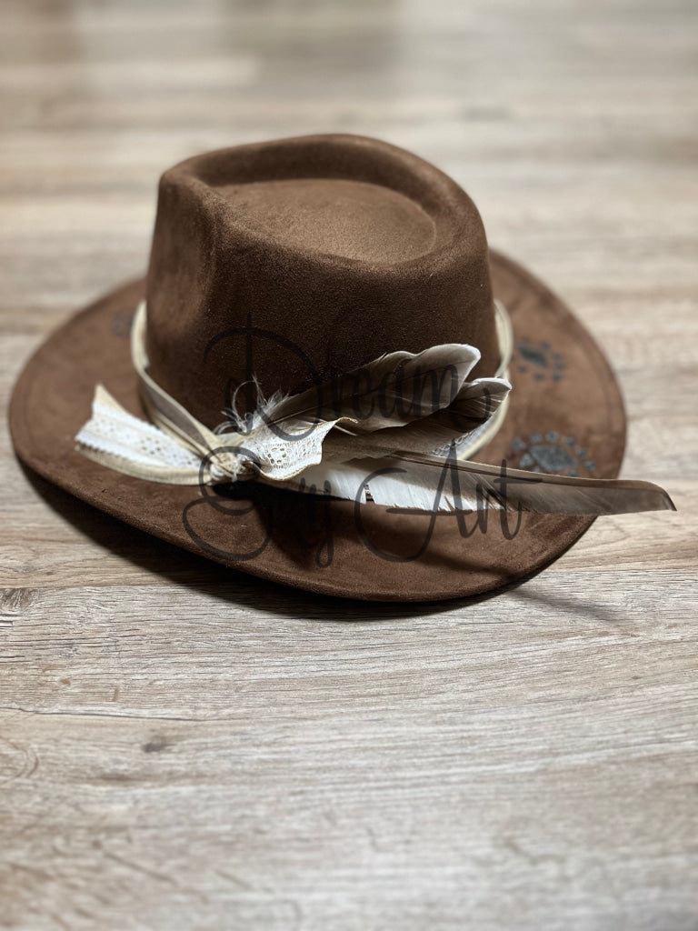 Rts Brown Aztec Cowboy Hat