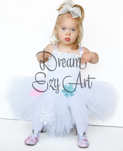 Snowflake Tutu Costume