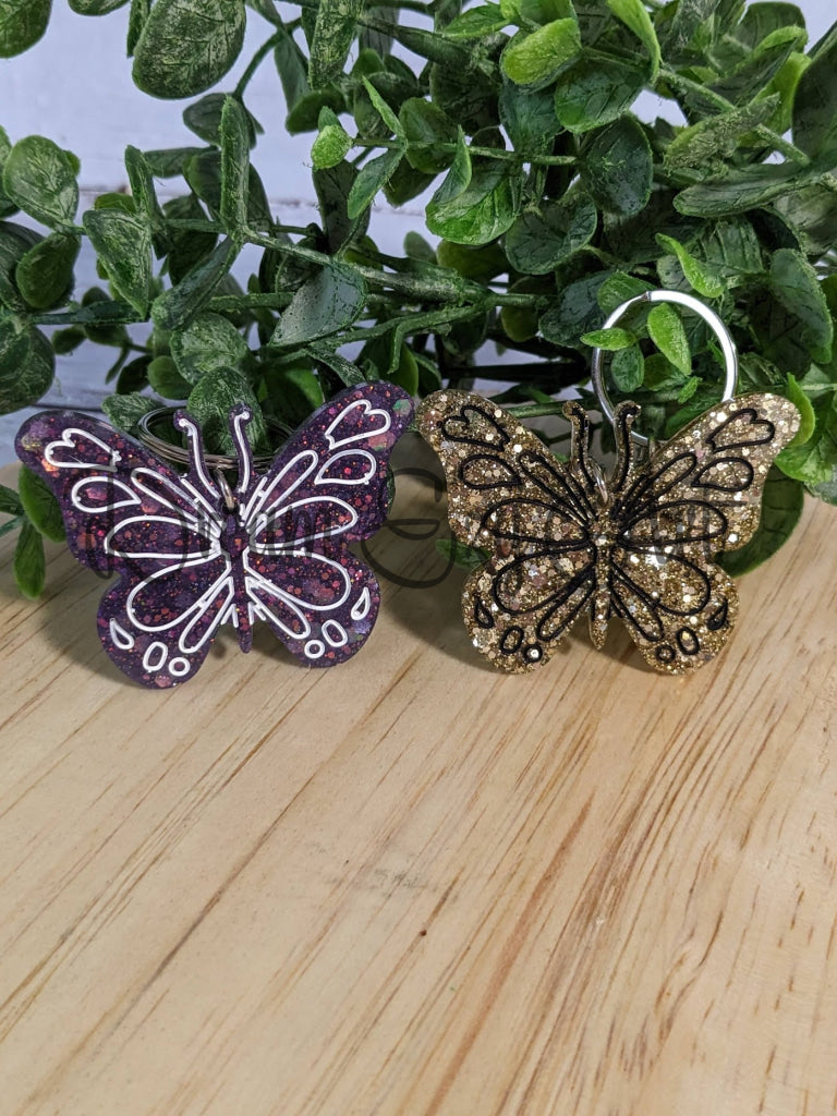 Themed Keychains Yes / Butterfly