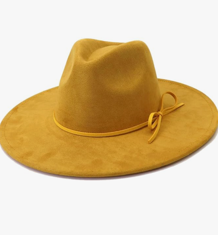 Custom Fedora Wide Brim hat