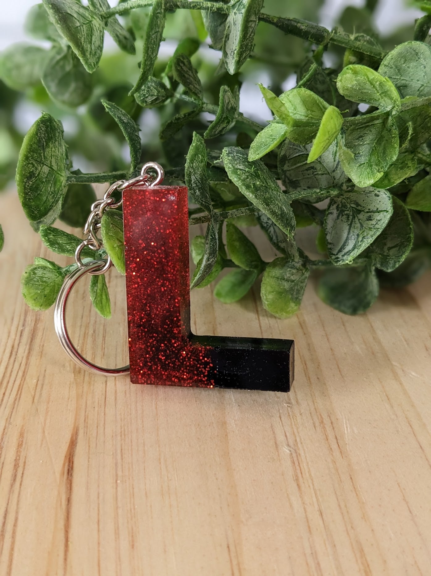 RTS Resin Keychain - Letter L