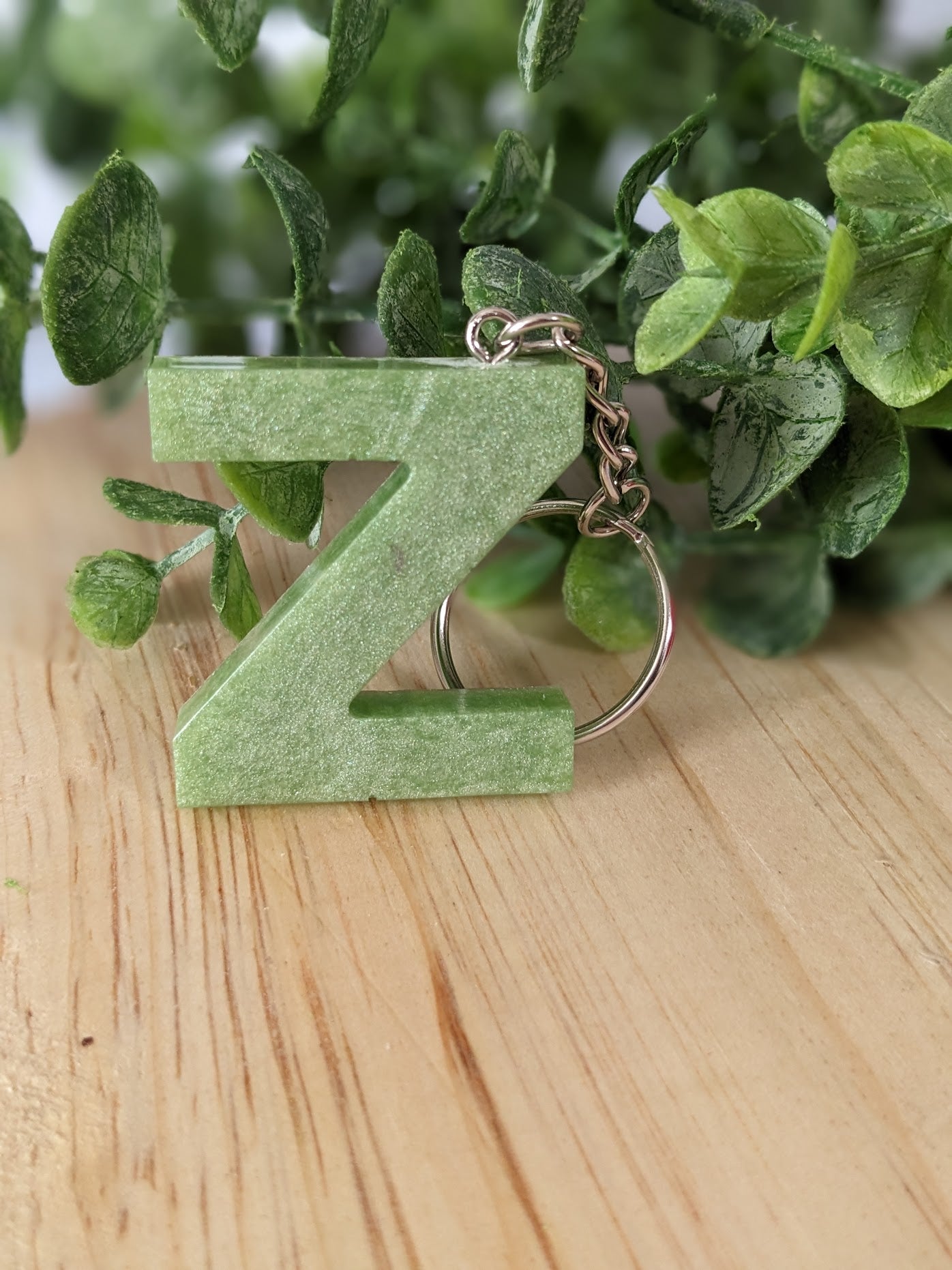 RTS Resin Keychain - Letter Z