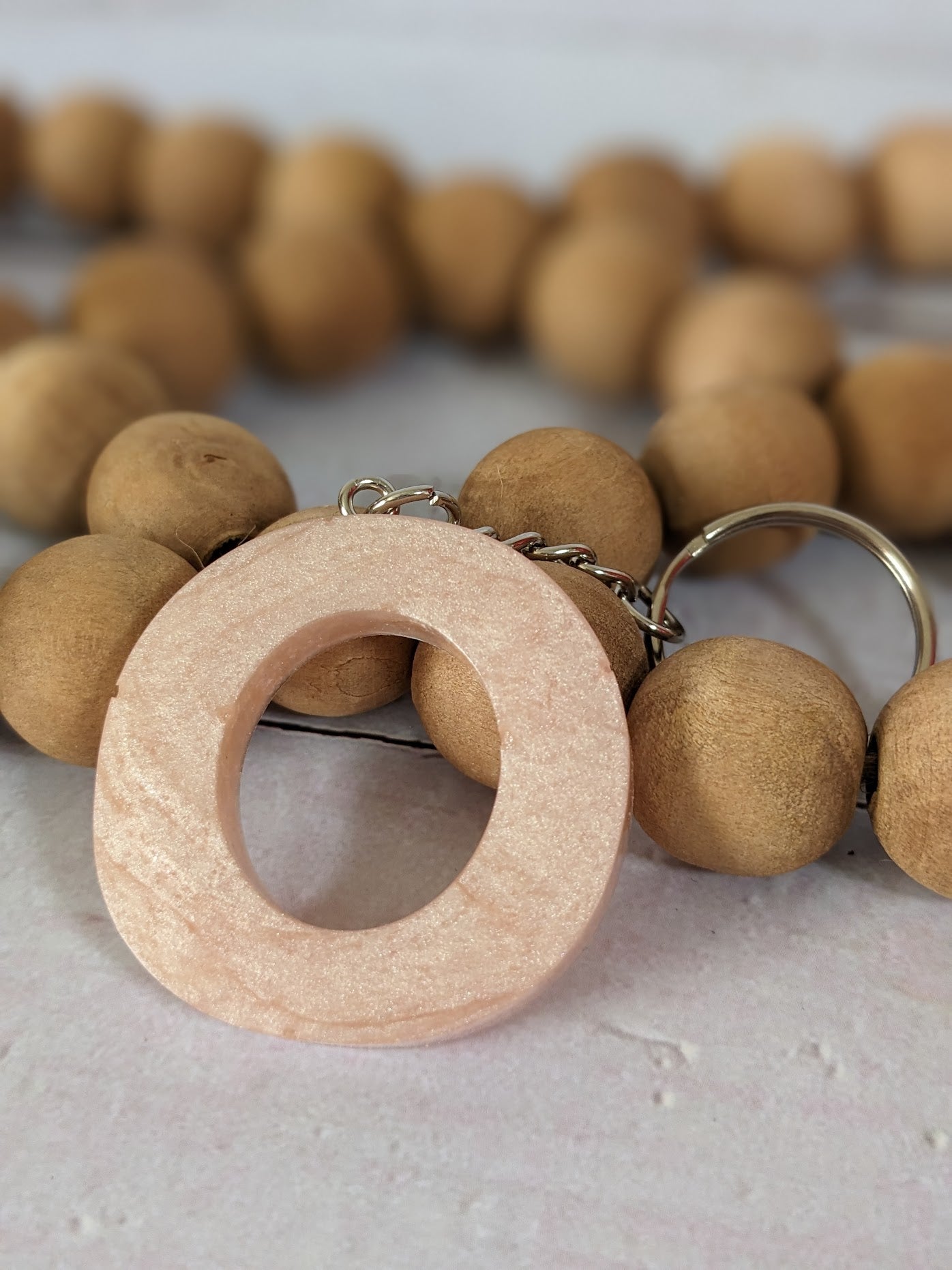 RTS Resin Keychain - Letter O