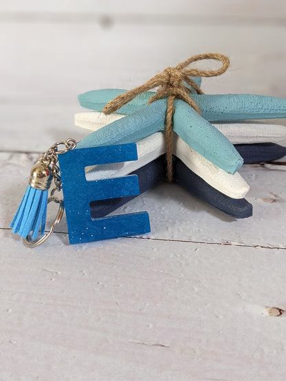 RTS Resin Keychain - Letter E