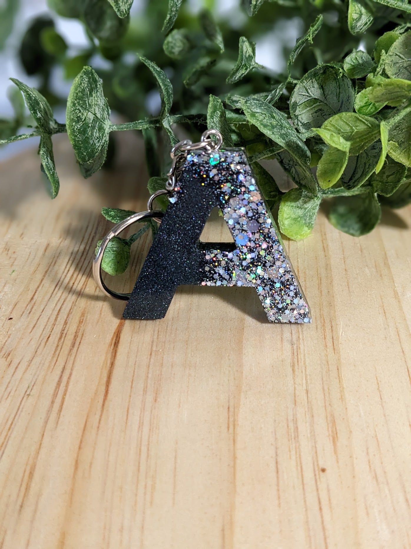 RTS Resin Keychain - Letter A