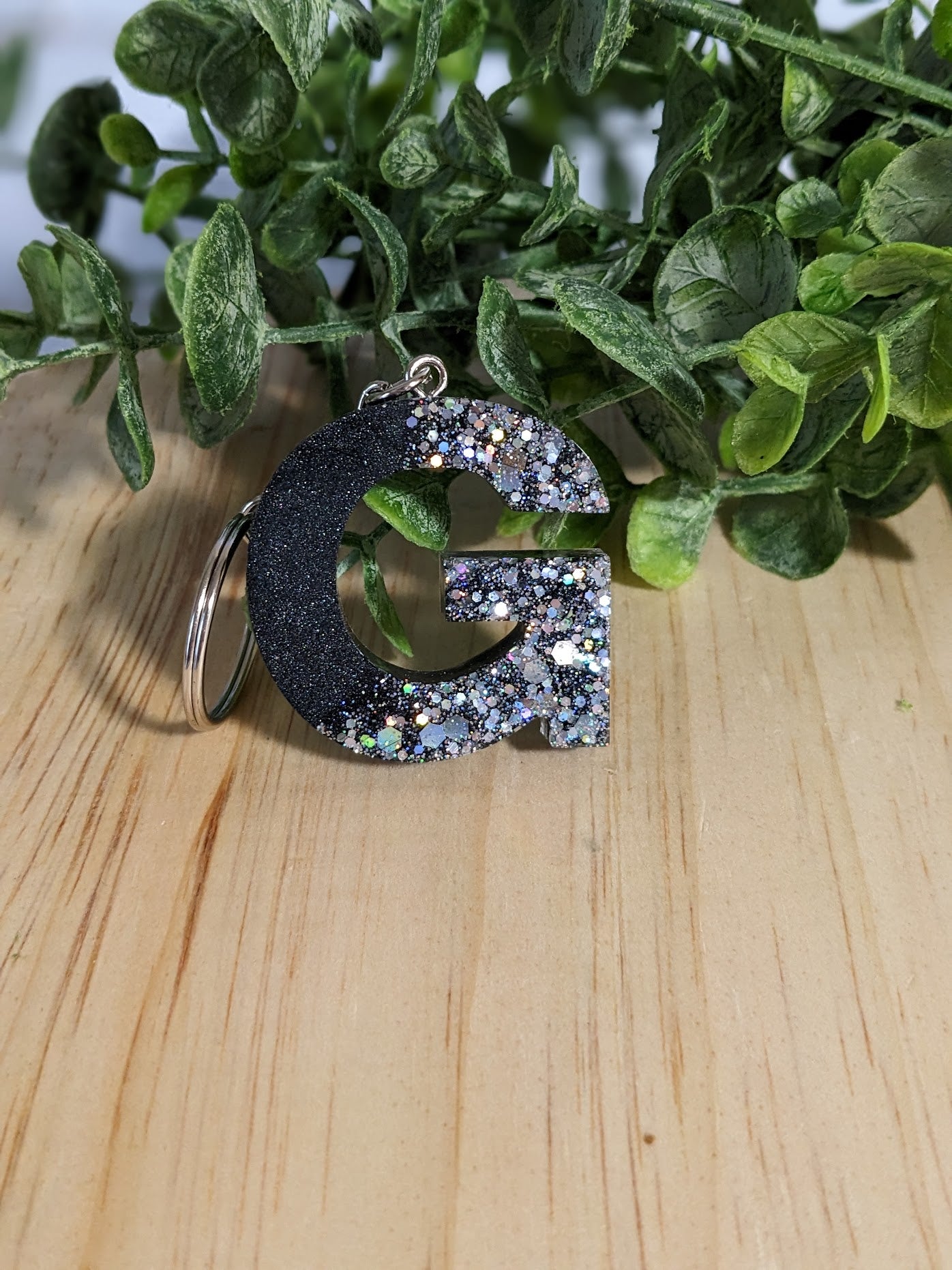 RTS Resin Keychain - Letter G