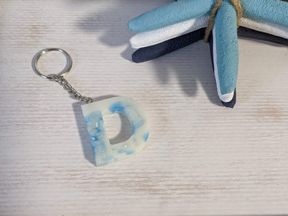 RTS Resin Keychain - Letter D