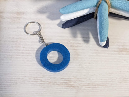 RTS Resin Keychain - Letter O